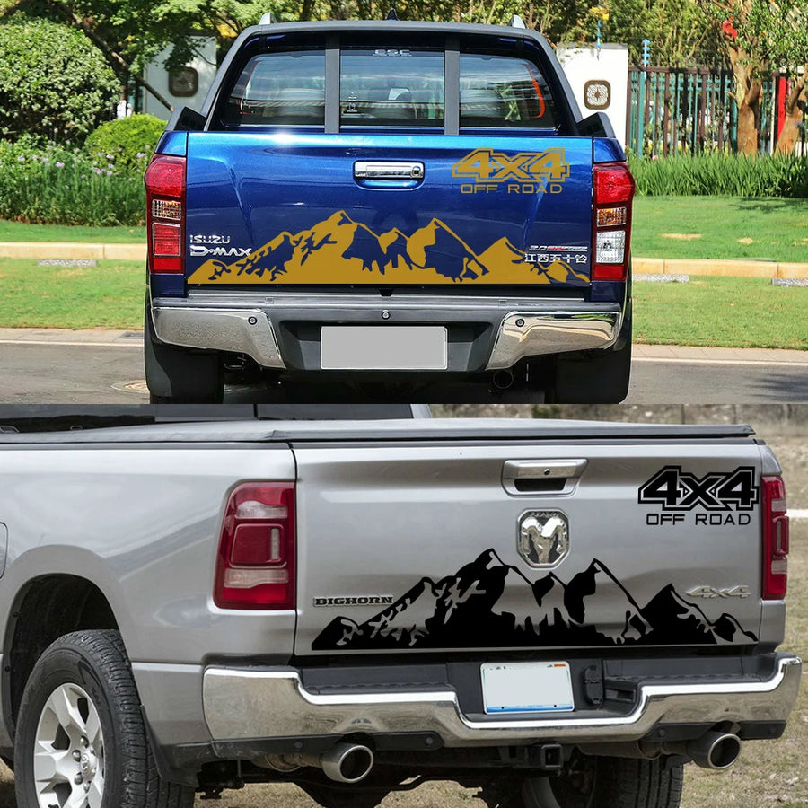 4×4 Off-Road Pickup Side Vinyl Decal