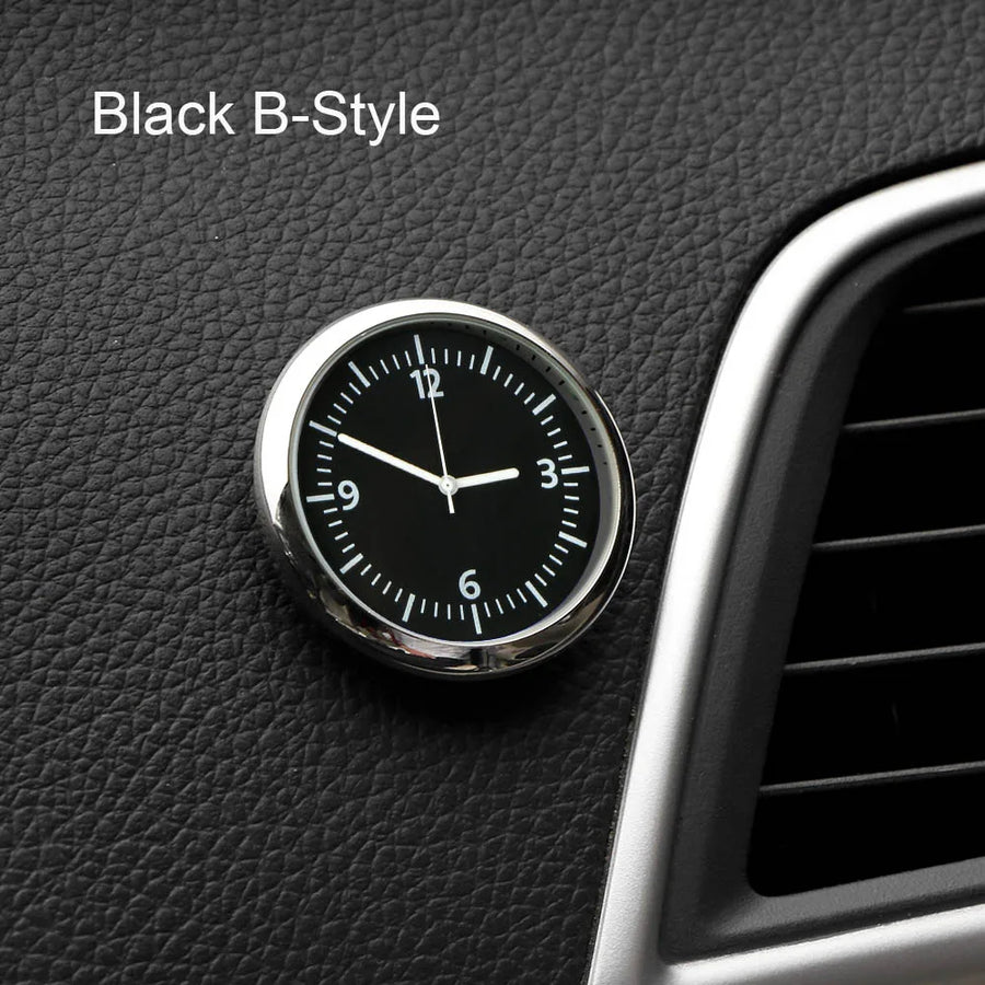 Compact Electronic Dashboard Clock – Multiple Styles