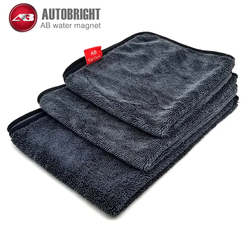 600 GSM Twisted Microfiber Car Drying Towel