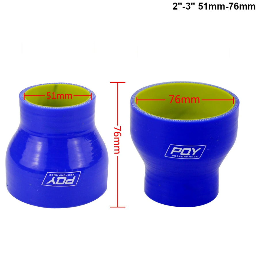 Universal Straight Silicone Hose Coupler, 51-102mm