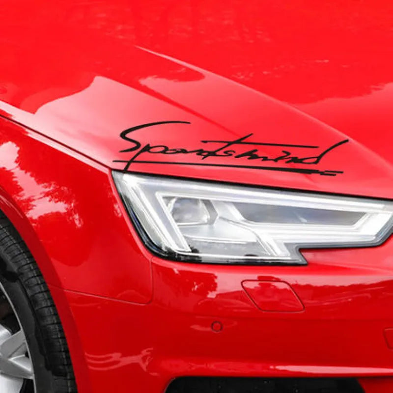 “Sports Mind” Reflective Vehicle Decal – 32 × 7.7 cm