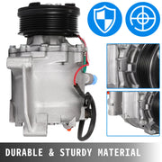 A/C Compressor with Clutch – 2006–2011 Honda Civic 1.8L