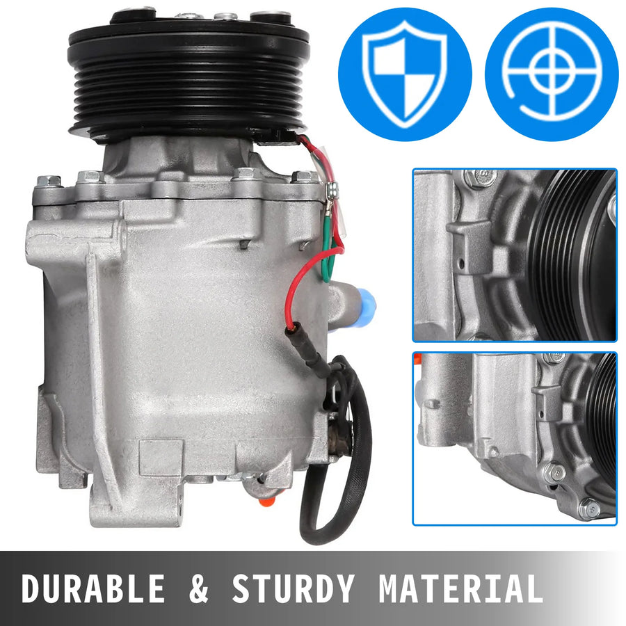 A/C Compressor with Clutch – 2006–2011 Honda Civic 1.8L