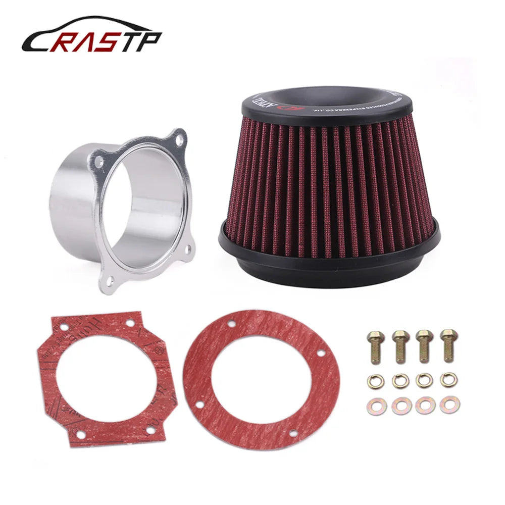 Universal 75mm Mushroom-Style High-Flow Air Filter