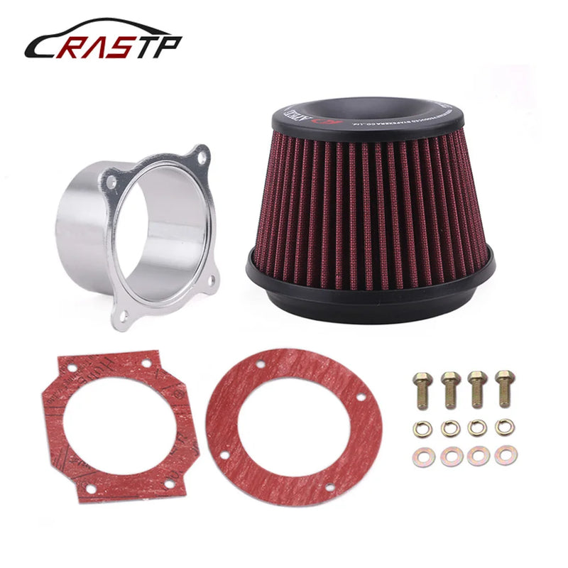 Universal 75mm Mushroom-Style High-Flow Air Filter
