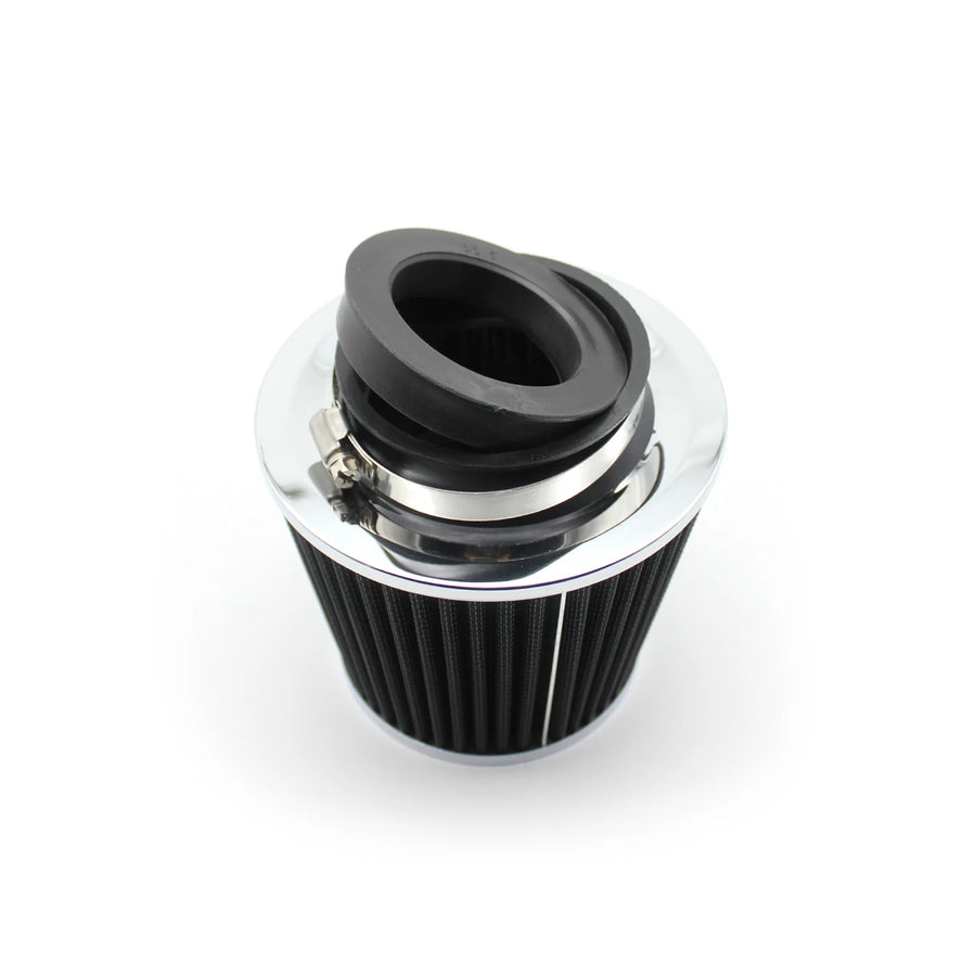 Universal High-Flow Cone Air Filter, 63-90mm Inlets