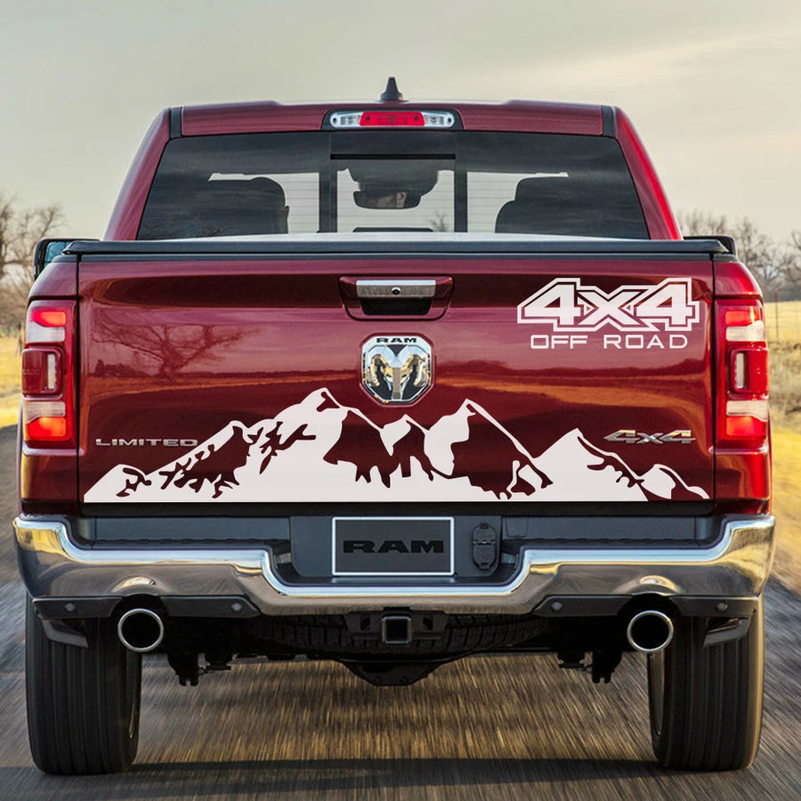 4×4 Off-Road Pickup Side Vinyl Decal