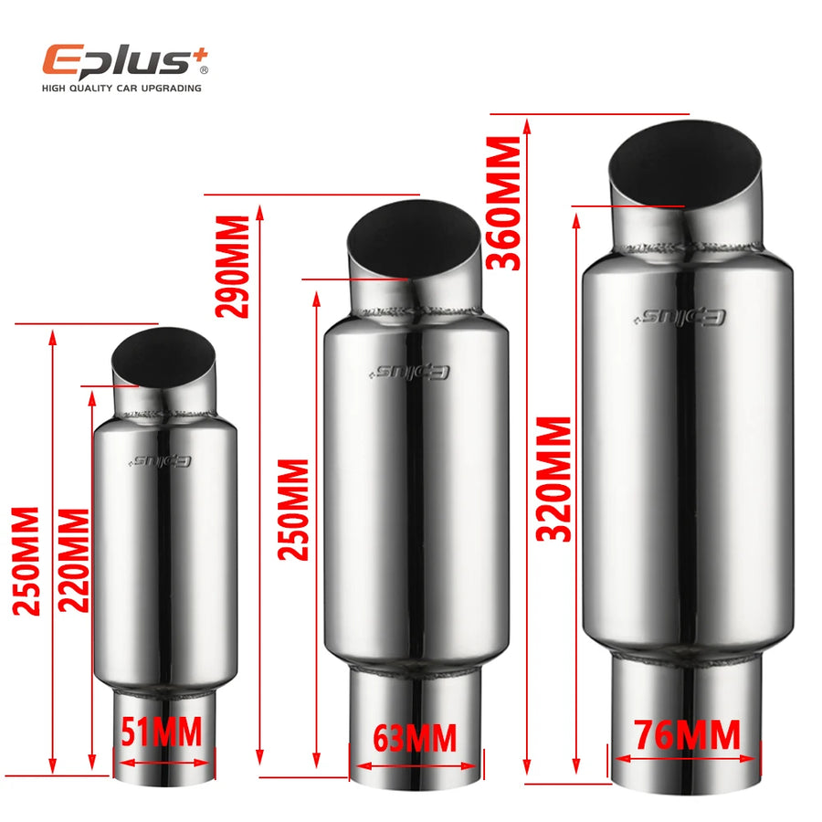 Stainless Steel Performance Exhaust Muffler
