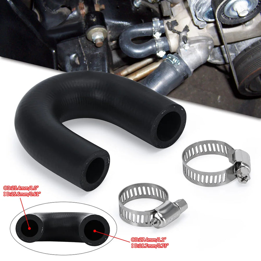 Heater Core Bypass & Coolant Crossover Hose for GM LS Engines