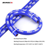 Universal Straight Silicone Coolant Hose, 6.5-42mm