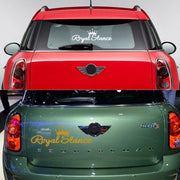 Royal Stance Vinyl Vehicle Decal – 58 × 19 cm