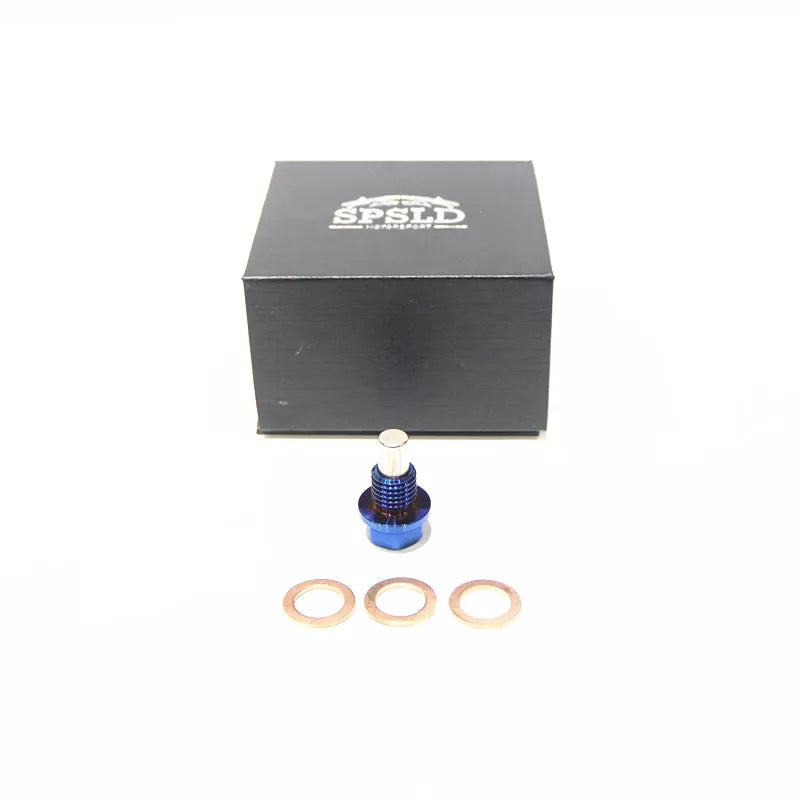 Magnetic Titanium Oil Drain Plug – Multiple Thread Sizes