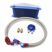 Universal AN10 Engine Oil Cooler Components – 7 to 15 Rows
