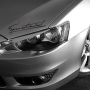 “Sports Mind” Reflective Vehicle Decal – 32 × 7.7 cm