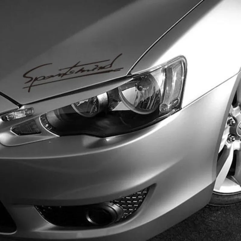 “Sports Mind” Reflective Vehicle Decal – 32 × 7.7 cm
