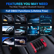 THINKCAR ThinkSafe OBD2 Scanner with 5 Service Functions