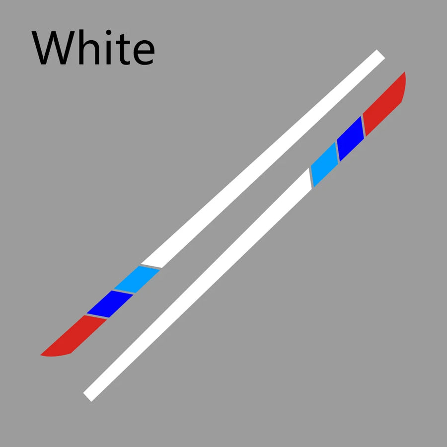 Long Side Stripe Vinyl Decal Pair – 200 × 13 cm
