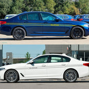 Side Stripe Vinyl Decal Pair for Select BMW Models – 245 × 10 cm