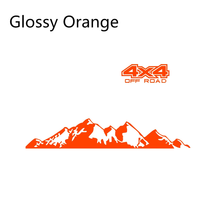 4×4 Off-Road Pickup Side Vinyl Decal
