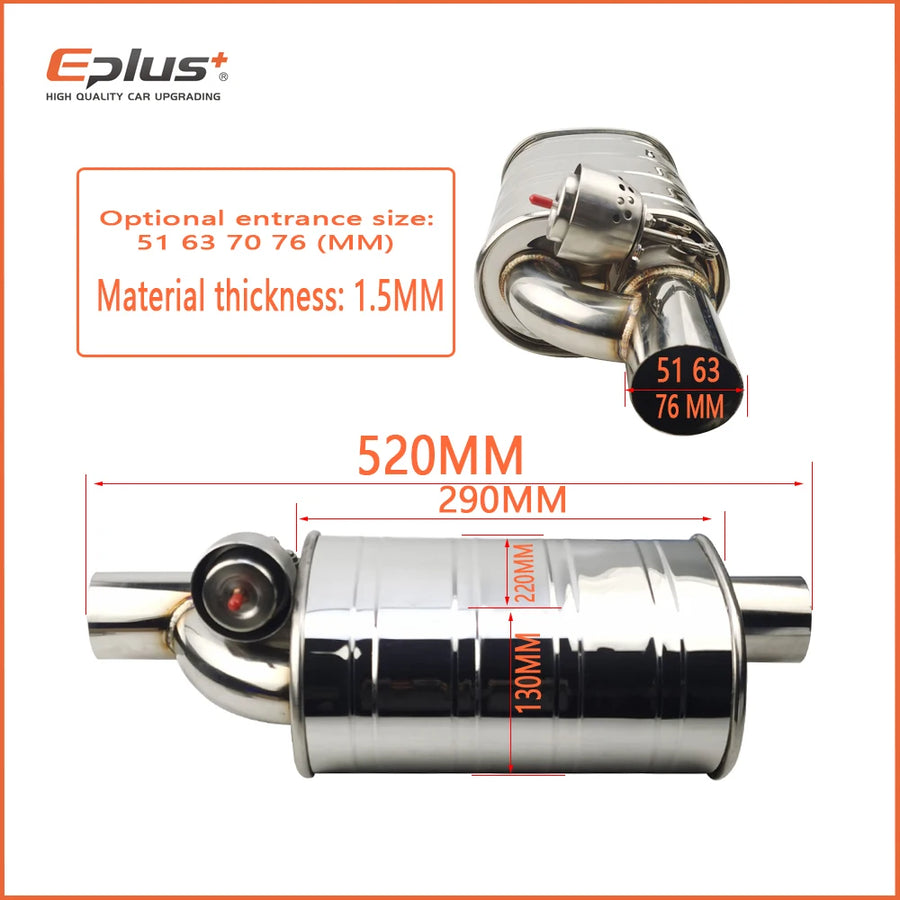 Universal Vacuum Exhaust Cutout Valve Kit