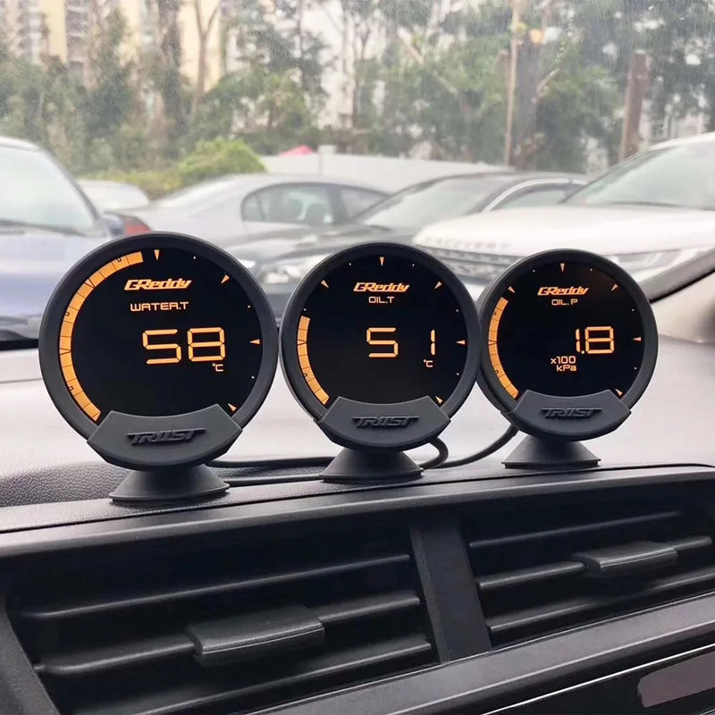 GReddy Sirius 7-Color LCD Head-Up Display Performance Gauge