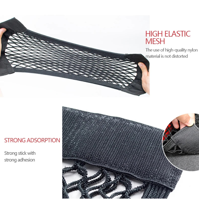 Universal Car Trunk Mesh Cargo Organizer