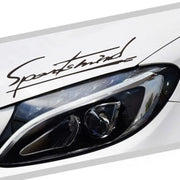 “Sports Mind” Reflective Vehicle Decal – 32 × 7.7 cm