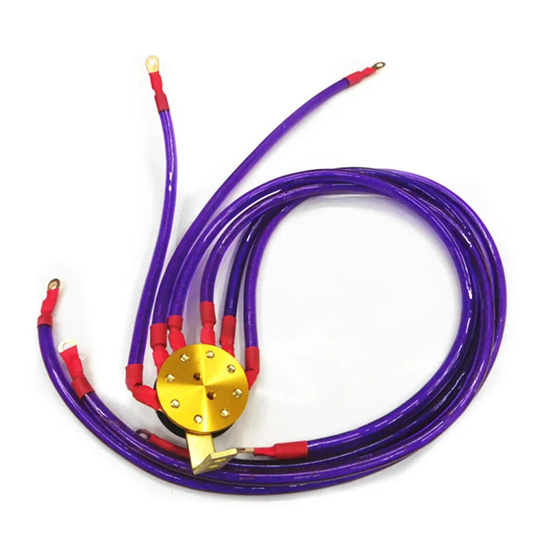 Universal 6-Wire Automotive Grounding Cable Kit