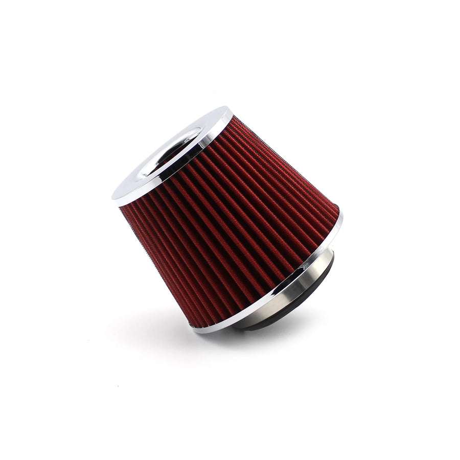 Universal High-Flow Cone Air Filter, 63-90mm Inlets