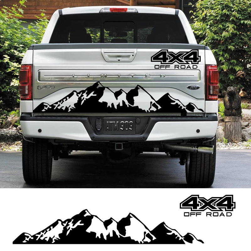 4×4 Off-Road Pickup Side Vinyl Decal