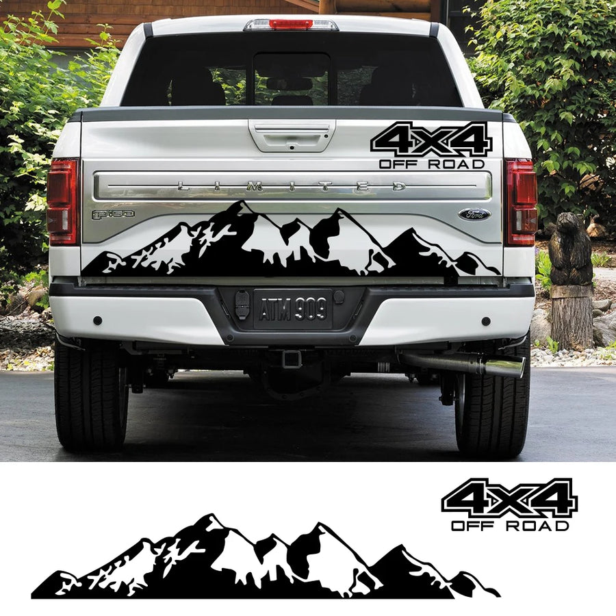 4×4 Off-Road Pickup Side Vinyl Decal