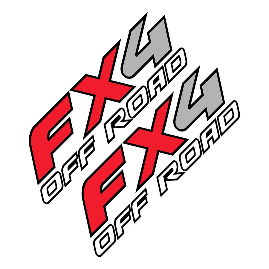 FX4 Off-Road Pickup Decal Pair – 40 × 12 cm