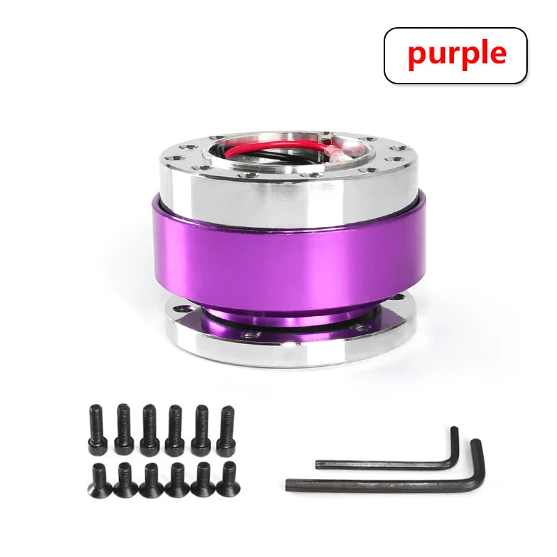 Universal Quick-Release Steering Wheel Hub Adapter