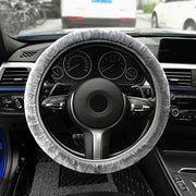 Plush Steering Wheel Cover – 36–38 cm