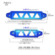 Universal Aluminum Battery Tie-Down Bracket – 145 or 190 mm