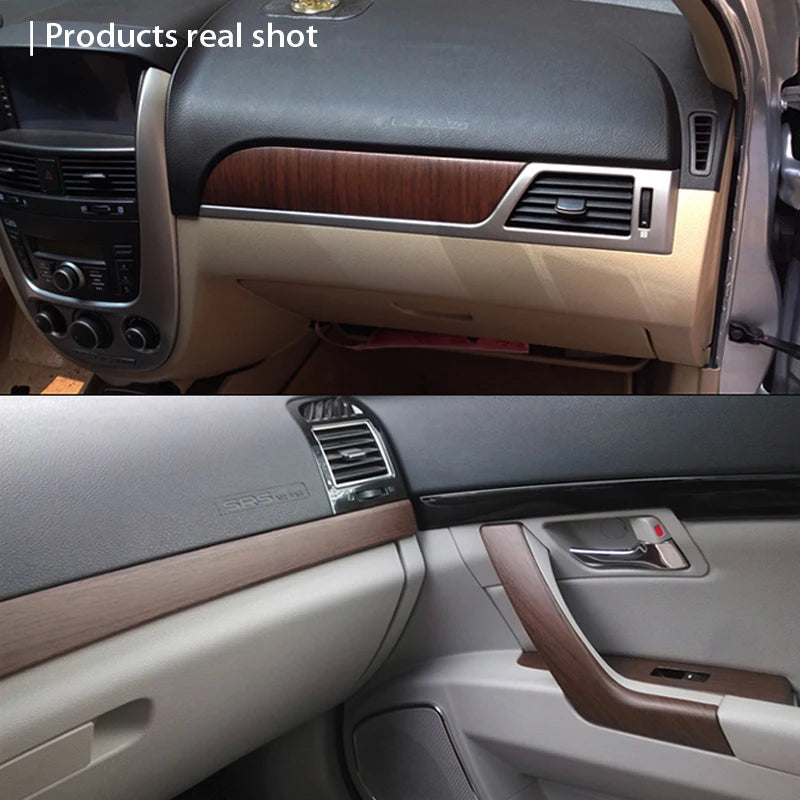 30 × 100 cm Wood-Grain PVC Interior Wrap Film