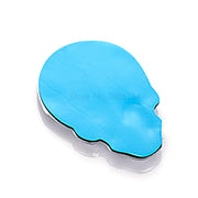 3D Metal Skull Vehicle Badge – 8 × 5.5 cm