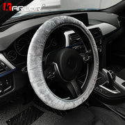 Plush Steering Wheel Cover – 36–38 cm