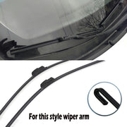 Front Windshield Wiper Blade Set for Mazda 3 BK Window Wiper 2003-2009