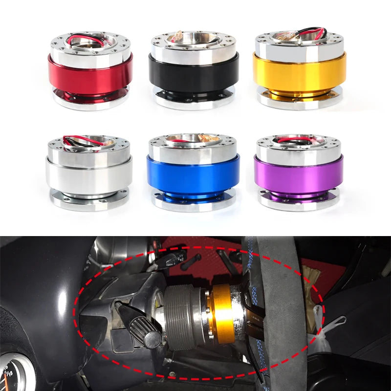 Universal Quick-Release Steering Wheel Hub Adapter