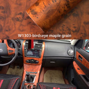 30 × 100 cm Wood-Grain PVC Interior Wrap Film