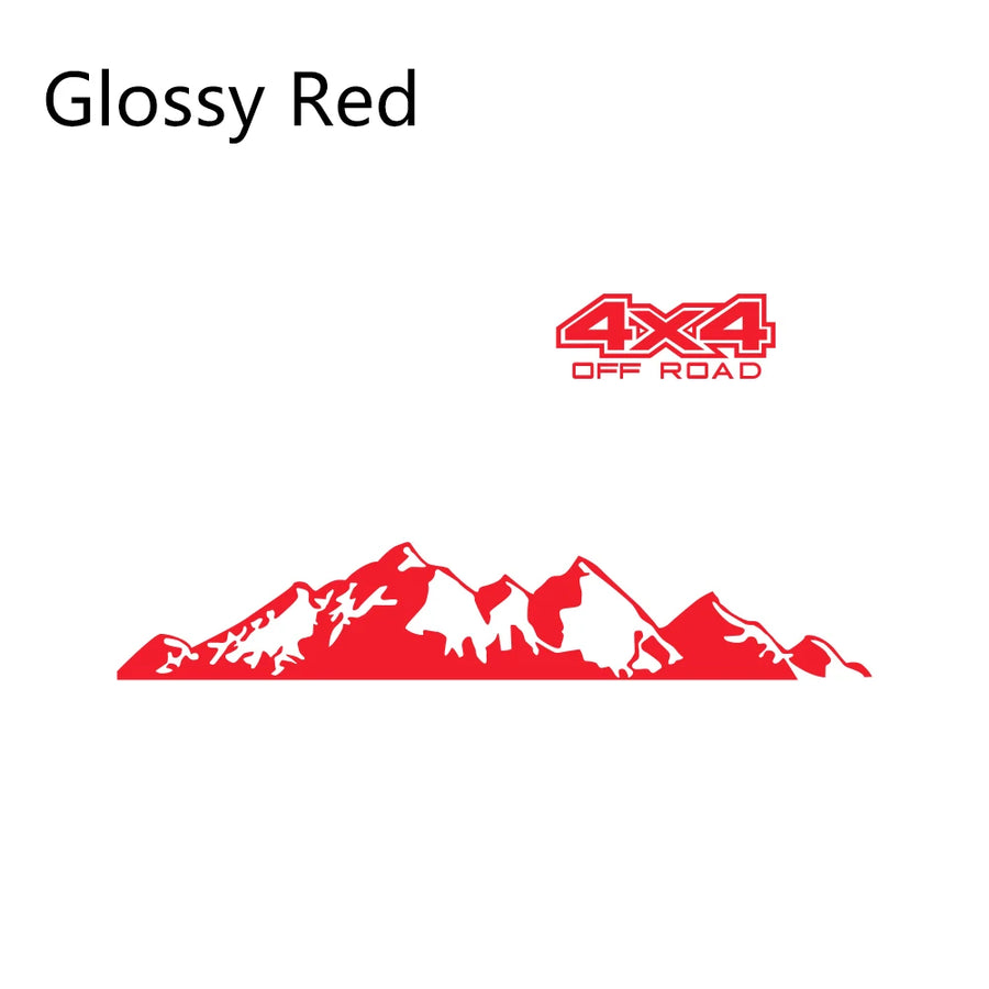 4×4 Off-Road Pickup Side Vinyl Decal