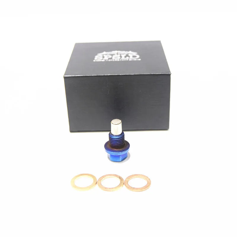 Magnetic Titanium Oil Drain Plug – Multiple Thread Sizes