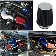 Universal High-Flow Cold Air Intake Filter, 60-76mm