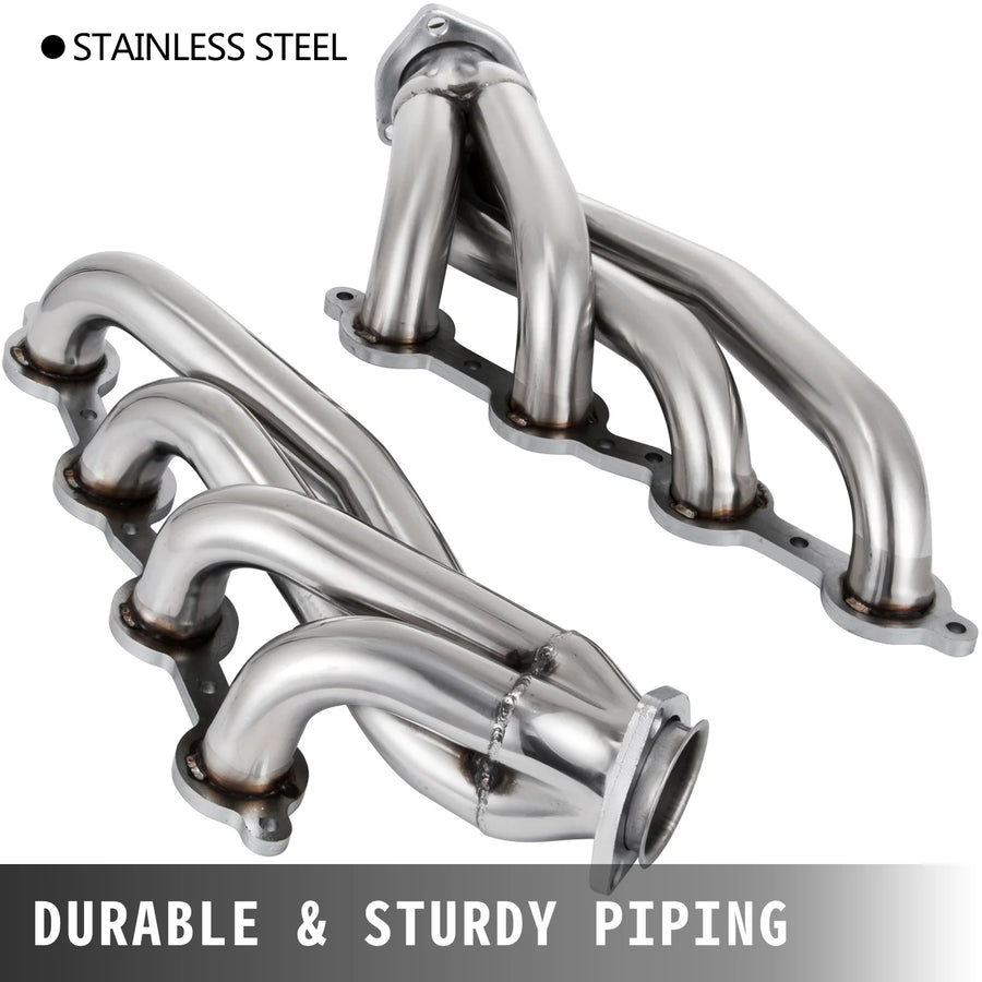 Exhaust Conversion Swap Header for Chevrolet GMC Truck Ls1 Ls2 Ls3 Ls6 Long Tube Header Exhaust Manifold Set with Gasket