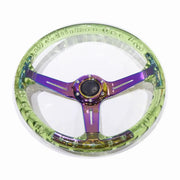 350 mm Shallow-Dish Acrylic Racing Steering Wheel