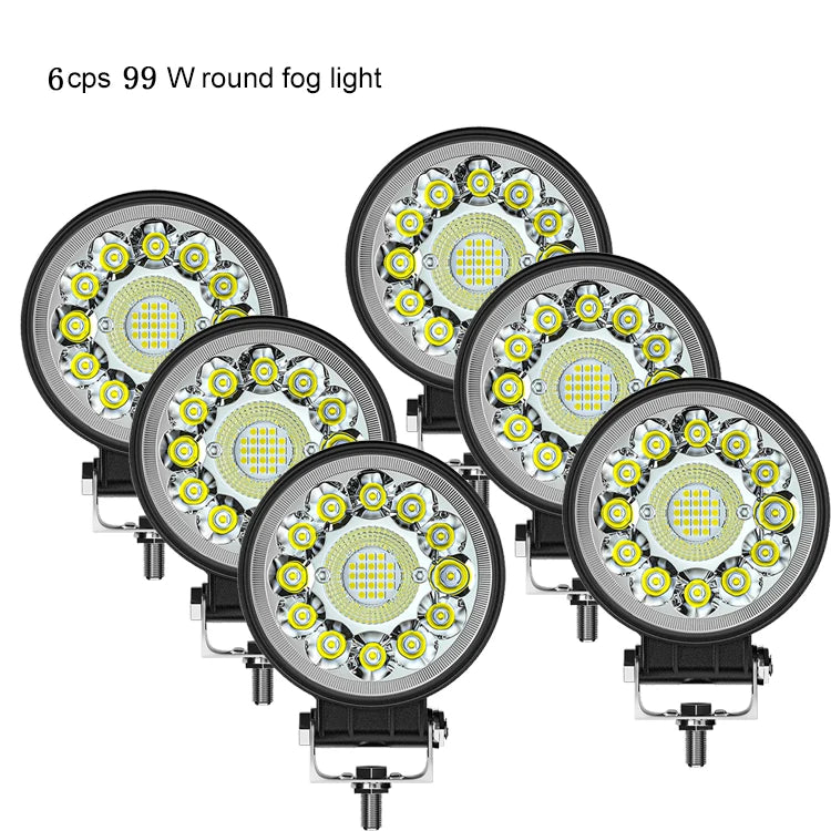 4-Inch LED Work Light Bar – Spot Beam, 12V–24V