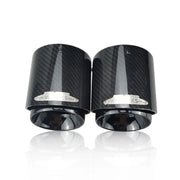 Universal Carbon-Fiber & Stainless Steel Exhaust Tip
