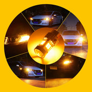 2-Piece 1156/7440 LED Signal Light Bulb – Amber, CANBUS