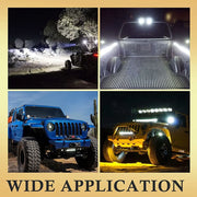 4-Inch LED Work Light Bar – Spot Beam, 12V–24V